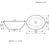 Kerra KR-707 Schwarz-goldener Design-Waschtisch aus Keramik Produktbild-Vorschau 3