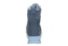 A single gray boot with a light blue sole and gray fur trim is shown from the back against a white background. Produktbild-Vorschau