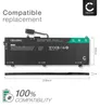 subtel 1x Batteria per PC portatile Compatibile con HP Anteprima dell’immagine prodotto 4