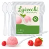 Łyżeczki plastikowe Przeźroczyste 50szt Naczynia Podgląd zdjęcia produktu 1