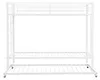 Metall-Etagenbett 90x200 cm mit Ausziehbett Kinderbett Produktbild-Vorschau 9