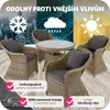 TecTake 401765, Hnědá, 4 sedadlo/sedadel, Dospělí a děti, Náhled obrázku produktu 9