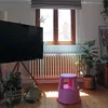 Drehbarer Rollhocker aus Kunststoff, Pink Produktbild-Vorschau 11