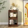 Libreria/divisorio in rovere marrone 40x30x72 cm Anteprima dell’immagine prodotto 5