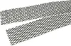 Two strips of black mesh material with a diamond pattern are laid out diagonally on a white background. Produktbild-Vorschau
