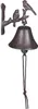 Relaxdays Türglocke Gusseisen, Vogel Motiv, antik, Produktbild-Vorschau 4