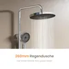 EMKE Duschsystem mit Thermostat Chrom Einstellbarer Produktbild-Vorschau 4