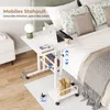 Iropro Stehpult Höhenverstellbar Sitz-Steh-Schreibtisch, Produktbild-Vorschau 5