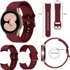 A collage of images showing a smartwatch and its replacement bands, with dimensions and measurement guides. Náhľad obrázku produktu