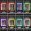 Relaxdays Badspiegel, met dimfunctie, 3 lichtkleuren, Productafbeelding-voorbeeld 8