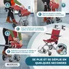 Fauteuil roulant de transport Mobiclinic en alliage Voir les images du produit 8
