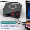 X9 100 W 8-Port-Ladestation USB-Ladegeraet-Hub Kabellose Produktbild-Vorschau 4