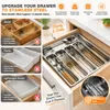 Besteckkasten Edelstahl 35 × 29 × 4 cm, 5 Fächer Náhľad obrázku produktu