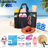 Borsa da spiaggia XXL Donna Borsa da bagno Borsa da Anteprima dell’immagine prodotto 5