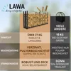 A comparison chart for firewood racks, showing features and specifications of one product versus others. Náhľad obrázku produktu