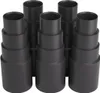 A group of black vacuum cleaner adapters arranged in a grid formation against a white background. Produktbild-Vorschau