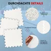 COSTWAY 10er Set Hockey-Bodenmatte 46,5x46,5cm, Dryland Produktbild-Vorschau 6