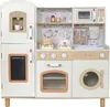Cuisine en bois pour enfants avec des sons - Beige avec des Voir les images du produit 1