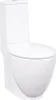 A white ceramic toilet with a closed lid, shown from a three-quarter side view against a white background. Náhľad obrázku produktu
