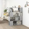 A living room scene with a bookshelf, sofa, and plant. Náhled obrázku produktu