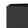 vidaXL Pflanzkübel Schwarz Sechseckig 69x60x45 Stahl Produktbild-Vorschau 5