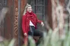 Knit Factory Luna Lange Strickjacke - Dunkelbraun - 50/52 Produktbild-Vorschau 8