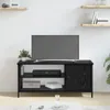 vidaXL - Meubles TV, 100 x 40 x 45 cm, noir, imitation Voir les images du produit 4