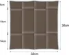 50 Softpoint Besteckservietten Bestecktaschen braun Produktbild-Vorschau 3