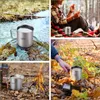 tasse de camping en titane ultralégère de 750 ml - Tasse Voir les images du produit 10