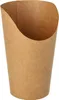 500 Wrap Cups, Pappe 470 ml 13,4 cm x 6 cm x 8 cm braun Produktbild-Vorschau 1