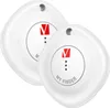 Two white Verbatim My Finder personal trackers are shown against a white background. Podgląd zdjęcia produktu