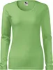 Langärmeliges Baumwoll-T-Shirt für Damen, 95% Baumwolle, 5% Produktbild-Vorschau 4