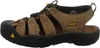 A side view of a brown KEEN sandal for men. Produktbild-Vorschau