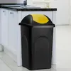 Stefanplast Cestino per Rifiuti 68x41x41cm Coperchio 60L Anteprima dell’immagine prodotto 2