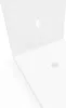 A close-up view of a white metal shelf bracket against a white background. Produktbild-Vorschau