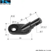 M-Wave Adapter Fahrrad Anhänger Kupplung  mit Produktbild-Vorschau 3