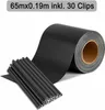 YARDIN PVC Sichtschutzstreifen Doppelstabmatten Zaun, 65 m Produktbild-Vorschau 9