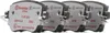 Kit pastiglie freno posteriori BREMBO P 85 135X per SKODA Anteprima dell’immagine prodotto 6