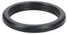 A black rubber ring is shown against a white background. Produktbild-Vorschau