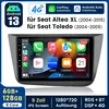 6+128GB Carplay android autoradio 9''HD Für Seat Altea Produktbild-Vorschau 2