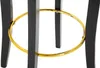 Close-up view of the lower legs and footrest of a bar stool. Podgląd zdjęcia produktu