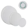 Relaxdays Leinwand, runde Malleinwand, 6er Set, 3 Produktbild-Vorschau 1