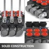 SucceBuy Distributeur hydraulique à 3 bobines, 11 GPM Voir les images du produit 4