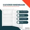 homeX Kühlschrank mit Gefrierfach klein, Mini Produktbild-Vorschau 3