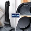 Orion | Poêle à oeufs - Revêtement granit - Noir - 22x22 Cm Voir les images du produit 6