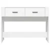vidaXL Konzolový stolek bílý 100x39x75 cm Dřevěné Náhled obrázku produktu 4