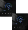 2X Digital LCD Raumthermostat , 3A Warmwasserbereitung Produktbild-Vorschau 1