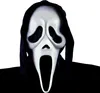 Scream Maske mit schwarzer Kapuze Geist Halloween-Maske für Erwachsene Kostüm-Zubehör Fasching Karneval Mottoparty Horror Grusel Produktbild-Vorschau