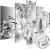 ABSTRAKT BLUMEN Acrylglasbild Modern Wandbild Glasbilder Produktbild-Vorschau 2