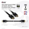 Club3D HDMI-Kabel A -> A 2.1 Ultra High Speed 10K HDR 1m Anteprima dell’immagine prodotto 10